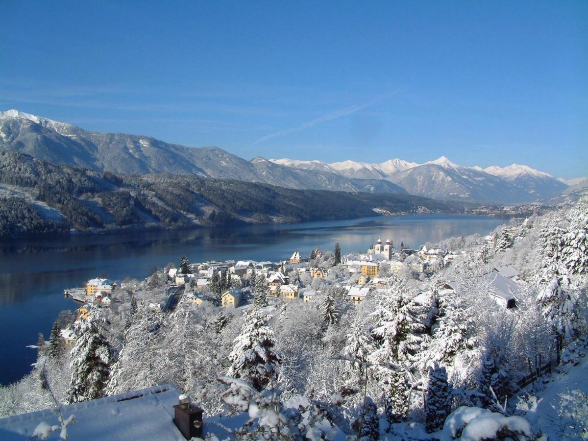 1Schoenes Ferienhaus Im Sonnigen Kaernten Döbriach Εξωτερικό φωτογραφία